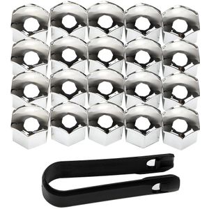 20 Stuks Bolt Velgen Bescherming 17Mm Auto Hub Schroef Cover Auto Styling Wiel Moer Caps Speciale Socket Exterieur decoratie