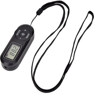 HRD-727 Draagbare Mini Fm Radio Digitale Display Fm Ontvanger Retro MP3 Speler Stijl Dsp Met Hoofdtelefoon Lanyard