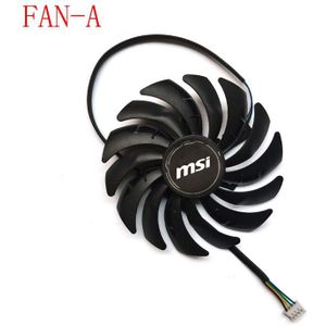 2 Stuks 95Mm PLD10010S12HH 4-Pin Dc 12V RTX3060 Gpu Videokaart Fans, geschikt Voor Msi Rtx 3070 3060 3060Ti Ventus 2X Oc Cooling