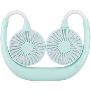 Luie Sport Opknoping Hals Ventilator Lucht Koeler Fan Outdoor Handige Usb Opladen Creatieve Student Mini Elektrische Air Cooling Fan 2