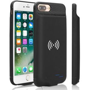 Externe Backup Power Bank Opladen Case Voor Iphone 6 6 S 7 8 Plus Case Draadloze Oplader Case Voor iphone 6 S7 8 Powerbank