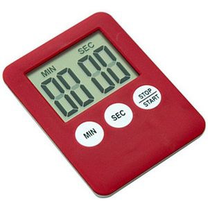 Digitale Badkamer Douche Wandklok Timer Met Alarm Waterdichte Led Groot Scherm Keuken Timer Luid Alarm