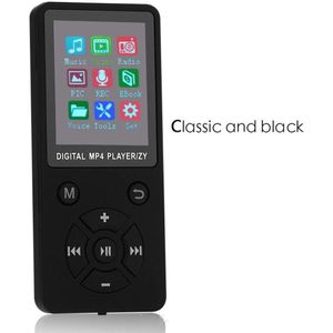 T1 Draadloze Lichtgewicht MP3 MP4 Muziekspeler Met Scherm Ultradunne Draagbare Mini Speler Verstelbare Modus Knop Type