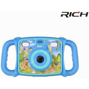 Rijke Mini Abs Kinderen Kid Camera Digitale Video Camcorder Met 2.0 "Lcd-scherm Fijne Voor Uw Jongen Meisje met Lithium Batterry