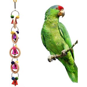 Vogel Speelgoed Vogels Accessoires Opknoping Bell Vogel Speelgoed Papegaai Speelgoed Bell Papegaai Stand Frame Bell