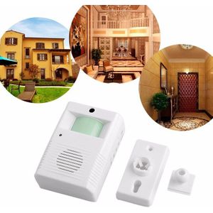 Shop Store Chime Motion Sensor Draadloos Alarm Entry Deurbel Welkom Gast