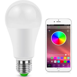 Smart Home Levensduur Led-Lamp E27 Rgbw Rgbww Smart Lamp Muziek Bluetooth 4.0 App Controle/Ir Afstandsbediening home Verlichting