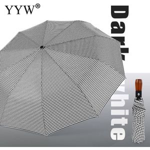 Rooster Paraplu Vrouwelijke Automatische Folding Sunny Dames Heren Paraplu Machine Parasol Anti-Uv Paraplu Fiber Pongee Paraguas