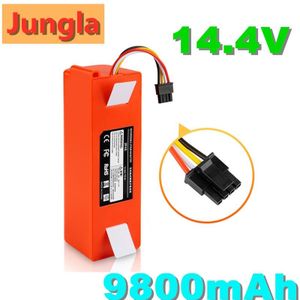 Robotic Stofzuiger Vervangende Batterij Voor Xiaomi Robot Roborock S50 S51 S55 Accessoire Onderdelen Li-Ion Batterij 9800Mah