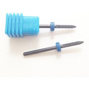 1Pcs Nail Art Salon Zwarte Keramische Nail Boor Molen Cutter Cuticle Voor Nail Art Elektrische Boor Manicure Machine accessoires