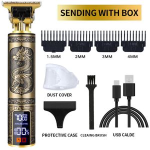 T9 0Mm Cordless Baard Haar Trimmer Professionele Scheerapparaten Elektrisch Scheerapparaat Clipper Voor Mannen Haar Snijmachine Kapper