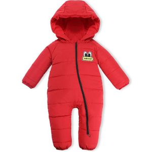 Winter Baby Jumpsuit Baby Donsjack Dikker Klimmen Pak Harnas Out Katoenen Kleding Baby Snowsuit Baby Meisje Winterjas