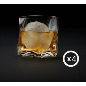 Agentschap Specifieke Link Makoto Komatsu Onregelmatige Whisky Rock Glazen Kunstwerk Rimpel Whisky Cognac Brandy Snifters Cup Xo Tumbler
