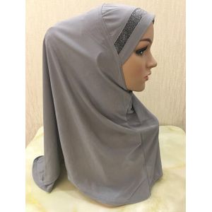 Islamitische Dames Hoofd Sjaal Hoofddeksels Moslim Hijab Innerlijke Cap Wrap Shawl Sjaal Ramadan Arabische Amira Hoofddoek Volledige Cover Tulband Hijab