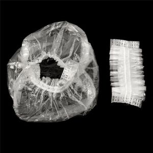 100 Stks/partij Douche Waterdicht Wegwerp Oor Cover Haarkleuring Oor Protector Cover Caps Mooie Pro Kapsalon Clear Oorbeschermers
