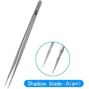 Ma-Ant Ultra Fijne Wees Niet-magnetische Roestvrijstalen Pincet Voor Picking Vliegende Leads En Mobiele Telefoon reparatie Gadgets
