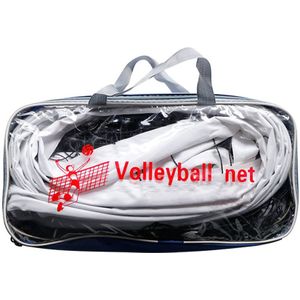 Tennis Universal Volleyball Net Portable Training Black Standard Indoor Outdoor PE Thicken Sports Mesh Canvas Edge