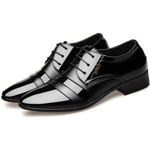 Mannen Formele Schoenen Italiaanse Mannen Trouwschoenen Coiffeur Avondjurk Elegante Schoenen Voor Mannen Mode Plus Size