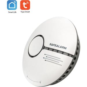 Tuya Wifi Rookmelder Smart Fire Alarm Sensor Draadloze Beveiliging Systeem Smart Leven App Controle Smart Home Voor Thuis Keuken
