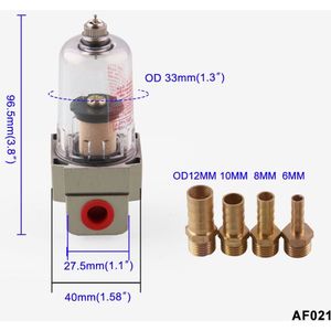 Kan Diesel Auto Voertuig Mobiele Motorolie Separator Fuel Breather Uit Onzuiverheden Montage Connector Universele
