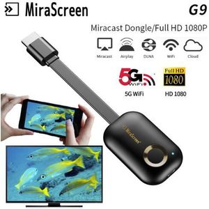 Mirascreen G9 Plus 2.4G 5G 4K Draadloze Hdmi Android Tv Stick Miracast Airplay Ontvanger Wifi Dongle Spiegel screen Chrome Gegoten