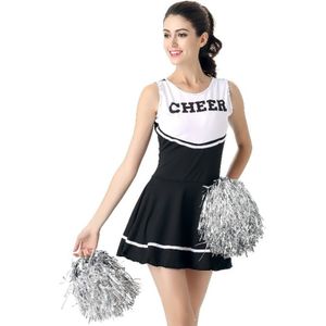 6 kleuren High School Meisje Muziek Mini Jurk Cheerleader Uniformen Sexy Meisje Stage Performance Vrouwelijke