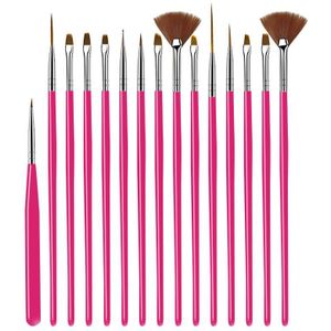 Fijne Hand Geschilderde Schilderen Pen Blue Baton Tekening Art Pen Kwast Kunst Levert Nylon Borstel Speciale Aanbieding