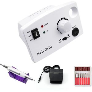 Professionele Elektrische Nagel Boor Machine 32W 35000Rpm Met Speed Scherm Elektrische Nagelvijl Manicure Cutter
