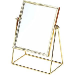 1 Pc Rose Desktop Decoratieve Spiegel Make-Up Spiegel Vierkante Bloem Kant Cosmetische Spiegel Decoratieve Spiegel Voor Thuis