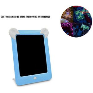 Tekening Schrijven Tablet Met Led Light Fun Ontwikkelen Speelgoed Tekentafel Magic Educatief Tekening Schrijfbord Kids Best