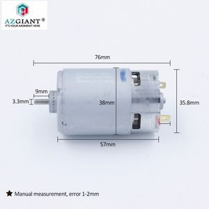 Voor Mabuchi RS-550VC-7525 5V12V14V High Power Hoge Snelheid Motor Diy Voertuig Model Permanente Magneet Krachtige Machine 550 Dc 8518