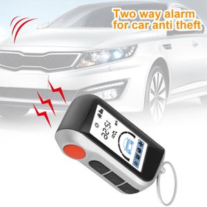 A93 Verticale Lcd Afstandsbediening Sleutelhanger Controller Anti-Diefstal Auto Inbreker Systeem 2 Weg Alarm Voor Russische Starline a93