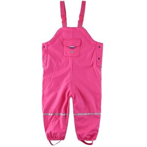 Export Europa Mingkids Jongen Waterdichte Overalls Dikke Warme Herfst Lente Fleece Voering Broek Pu Outdoor Winddicht