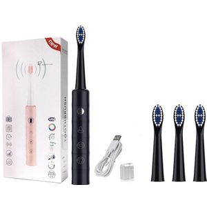 Elektrische Tandenborstel Oplaadbare Tand Borstels Wasbaar Elektronische Whitening Tanden Borstel Volwassen Timer Borstel Sonische Tandenborstel