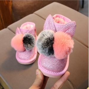 winter baby katoenen schoenen 1-2-3 jaar oude baby peuter schoenen kinderen antislip zachte bodem katoenen schoenen