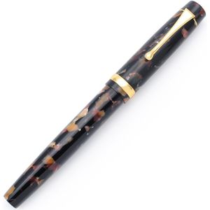 Jinhao Celluloid Acryl Hars Fontein Met Gouden Clip F Penpunt 0.5Mm Inkt Pen