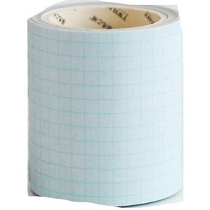 Basic Check Patroon Washi Tape 50Mm Blauw Groen Roze Rooster Streep Zelfklevende Masking Tapes Schrijven Op Stickers Journal Album a6162