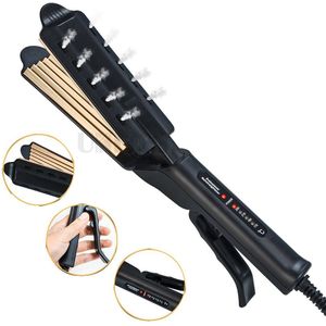 Stoom Haar Krultang Stijltang Haar Krultang Keramische Maïs Spalk Krullend Corrugation Voor Haar Crimper Snelle Verwarming Haar Styler