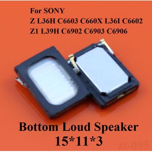 2 stks/partij Top Bottom Front Back Oortelefoon Oor stuk Luidspreker Voor Sony Xperia Z Z1 Z2 Z3 Z4 z5 Mini Compact Z5 Plus E6603