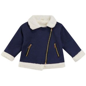 0-36months Unisex Baby Warm Jas Baby Jongens Lange Mouwen Winter Revers Jas Met Steekzakken Baby Meisjes Dikke Warme Bovenkleding