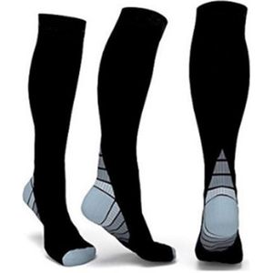 1 Paar Verlichten Been Kalf Mouwen Spatader Circulatie Compressie Elastische Kous Been Ondersteuning Voor Vrouwen Sportkleding