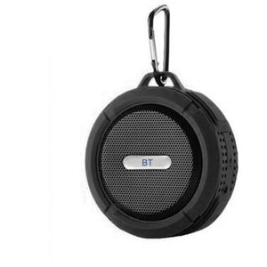C6 Mini Draadloze Bt 5.0 Speaker Subwoofer Outdoor Waterdichte Draagbare Klankkast Stereo Geluid Met Microfoon Usb Oplaadbare