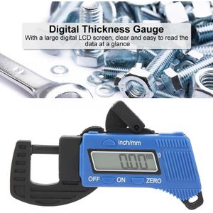 Dikte Tester Draagbare Digitale Diktemeter Papier Sieraden Meter Meet Tool Met Grote Lcd-scherm Meetinstrumenten
