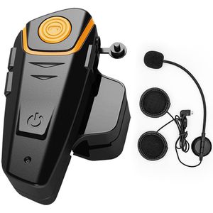 Bt S2 Bluetooth Intercom Motorhelm Interphone Headset Waterdichte Draadloze Bluetooth Moto Headset Interphone