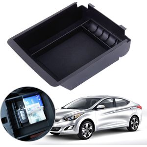 Dwcx Auto Abs Plastic Center Console Armsteun Opbergdoos Lade Pallet Container Voor Hyundai Elantra (Md)