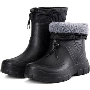 Werkschoenen Waterdicht Man Winter Arbeid Bescherming Regen Warm Eva Lichtgewicht Non-Slip Katoen Security Pluche Plus Fluwelen Laarzen