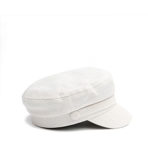 Vrouw Baret Katoen Causale Ademende Achthoekige Platte Hoeden Boina Mujer Gorro 036