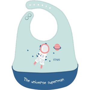 Pasgeboren Cartoon Slabbetjes Waterdichte Food Grade Siliconen Feeding Speeksel Handdoek Verstelbare Burp Doeken Accessoires
