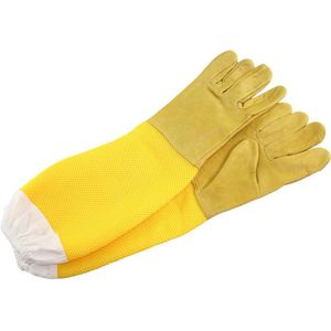 1 Set Beschermende Bijenteelt Handschoenen Veilig Bijenteelt Pak Bite Bescherming Unisex Verdedigen Bijenteelt Handschoenen Veiligheid Kleding