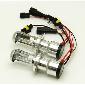 Goede Bi-xenon H4 Xenon kit HID Hi Lo lampen 55w H4 Bi xenon lampen koplamp 6000K 8000K H4-3